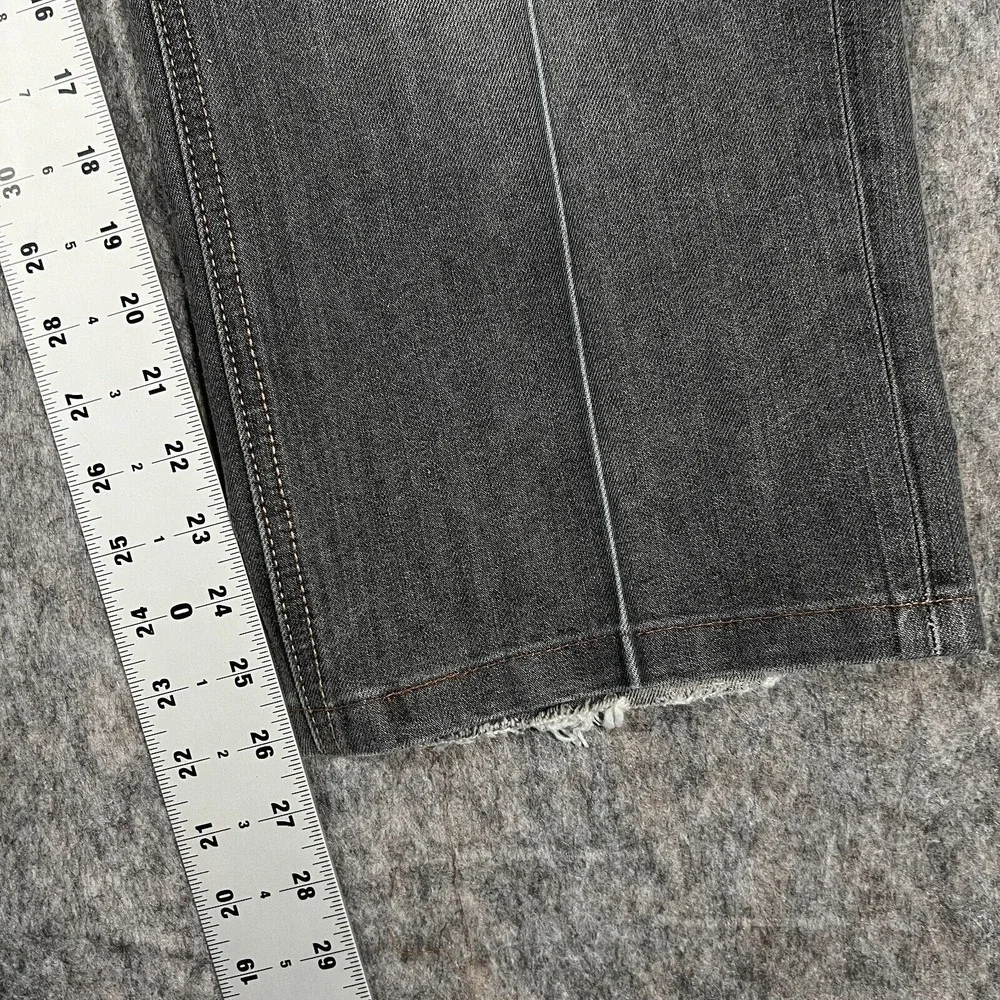 Sean John Hamilton Men's Straight Jeans Size 36x32 Gray‎ Denim Cotton Distressed